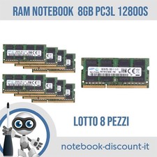 LOTTO 8 PEZZI di RAM  per