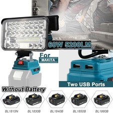 7200LM 60W per Makita LXT 18V
