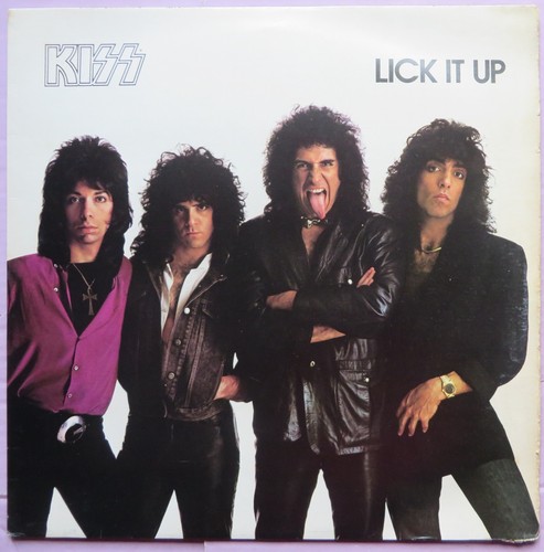 Kiss lick vinyl lp - lick,