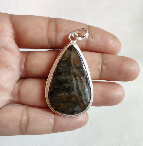 Ciondolo labradorite - ciondolo,