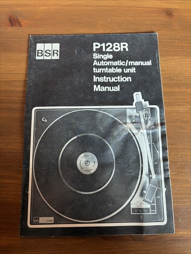P128r bsr giradischi - p128r,
