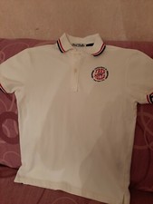 Maglietta Maglia Ragazzo Bambino Tg. L Bianca Fred Mello Come Nuova Estate Polo 