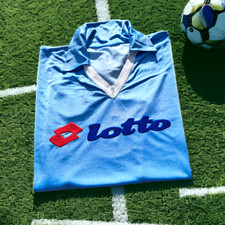 Lotto tshirt calcio vintage 70S maglificio Lama logo numero rilievo presunta L