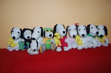 LOTTO PUPAZZI  PLUSH  SNOOPY  PEANUTS  CHARLIE BROWN E BELLE CM 20