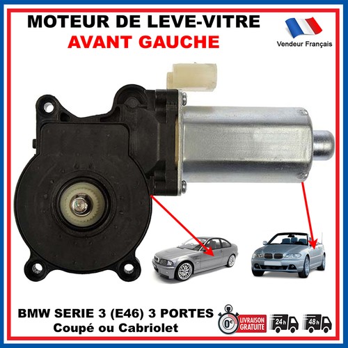 Moteur leve vitre - vitre, avant