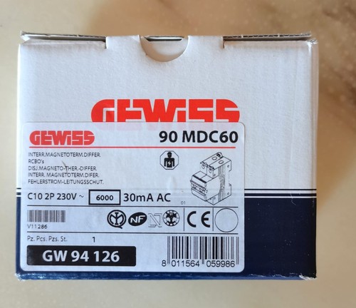 Gewiss gw94126 interruttore - gewiss,