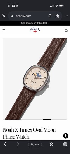 Noah timex ovale - fasi, lunari
