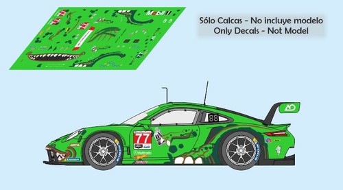 Decals porsche 992 gt3 - porsche, r