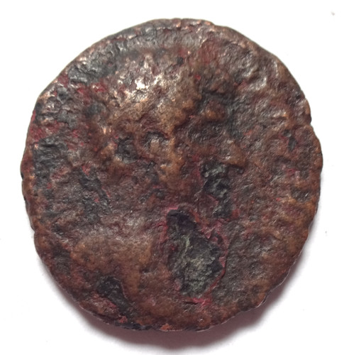 Moneta romana lucius verus - moneta,
