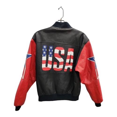 Giacca bomber pelle vintage