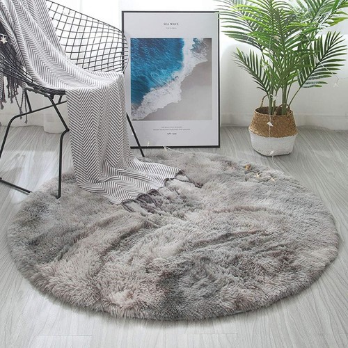 Tappeto shaggy rotondo tappeti - tappeto,