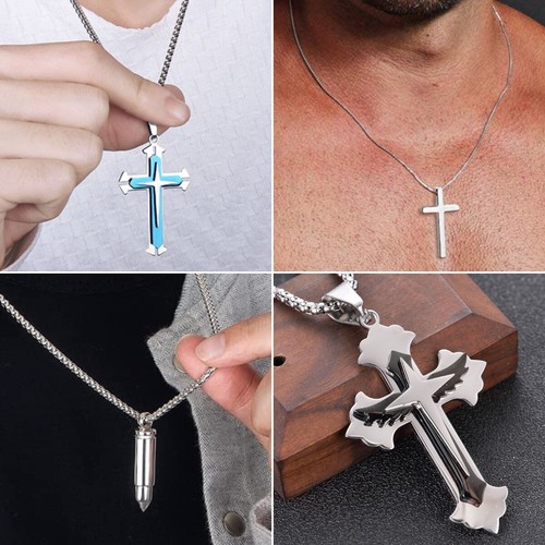 Collana uomo acciaio - , inox