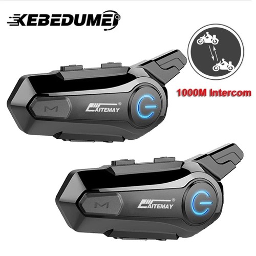 Interfono casco moto 2pcs - interfono,