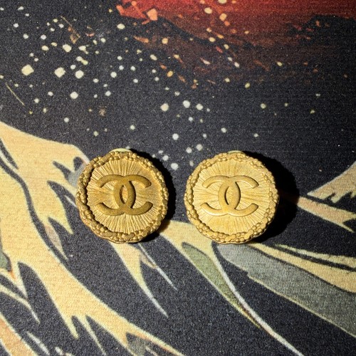 Orecchini vintage chanel - vintage, lava