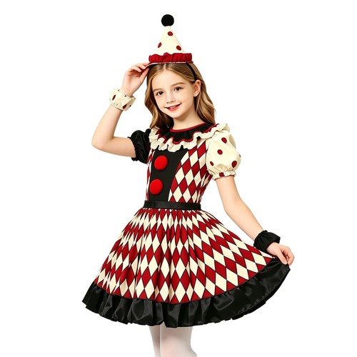 Costume pagliaccio altalena