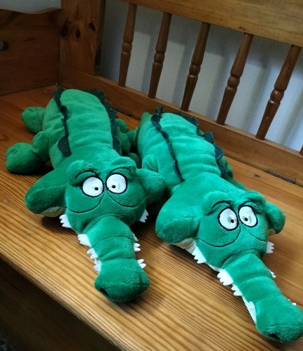 Pacchetto peluche coccodrillo