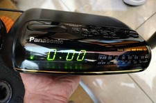 Panasonic Alarm Clock Radio RC-6099 Black AM/FM Vintage Anni 90'