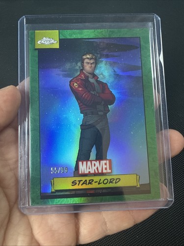 Star lord true green topps - star-lord,