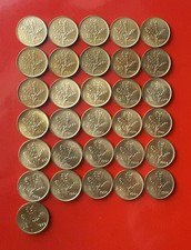 COLLEZIONE 31 MONETE 20 LIRE