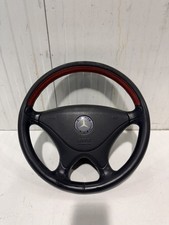 VOLANTE ROSSO E NERO MERCEDES