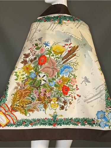 Sciarpa seta vintage - gucci, v