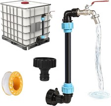 KQWVZ Rubinetto di scarico da 3/4 di pollice, per serbatoi o cisterne