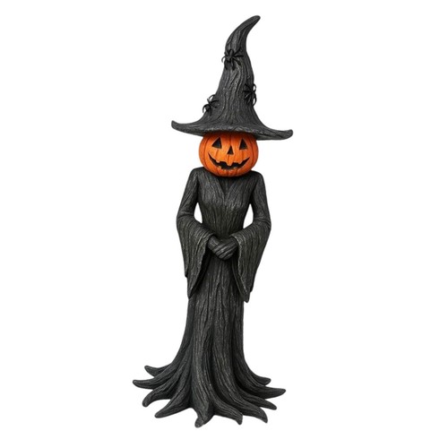 Statuetta strega zucca - statuetta,
