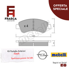 Pastiglie Freno Anteriori