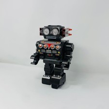 Robot missile giocattolo latta