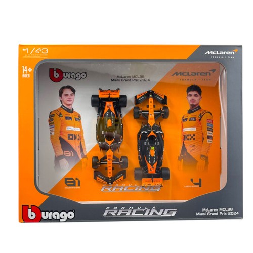Set modellini bburago 43 - f1, 1/43