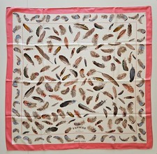 Hermès PLUMES Carre 90 Silk