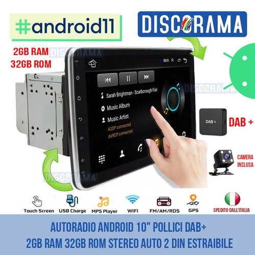 Autoradio android pollici - android, 10"
