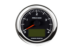 Volvo Penta contagiri contagiri contagiri contagiri 85 mm quadrante nero - 21628160