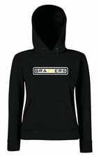 Felpa logo BRAZZERS youporn porn hub porno unisex uomo donna cappuccio t-shirt