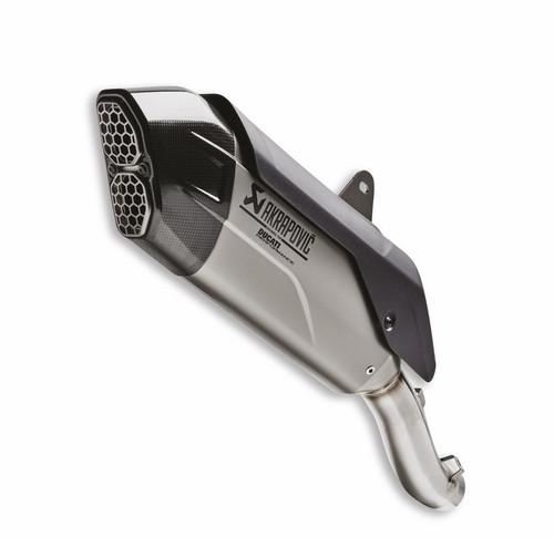 Silenziatore scarico akrapovic - silenziatore,