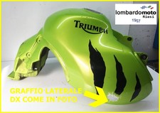 TANICA serbatoio BENZINA carburante VERDE TRIUMPH TIGER 955I 2001 2006