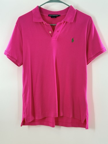 Polo ralph lauren rosa rugby - lauren,