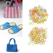 100x Anelli per uncinetto fai