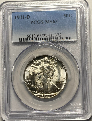 1941 walking liberty mezzo - 1941-d,