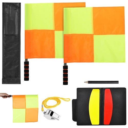 Set bandiera arbitro calcio - set,