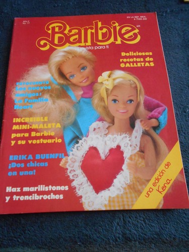 Barbie rivista bambola aurimat - barbie,