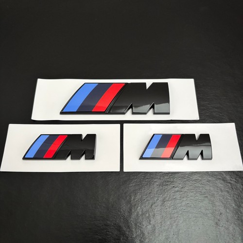 Bmw glossy black badge - bmw,