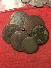 lotto 6 monete antiche stati