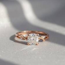 1CT Moissanite Anello di