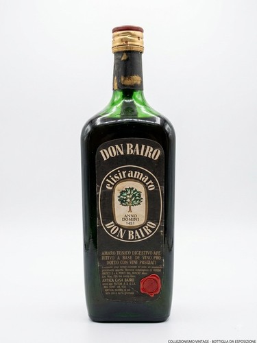 Bottiglia vintage amaro don - bottiglia,