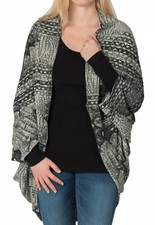 Gilet / Sciarpa a cardigan in