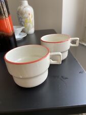 Tazze vintage decoro aerografo