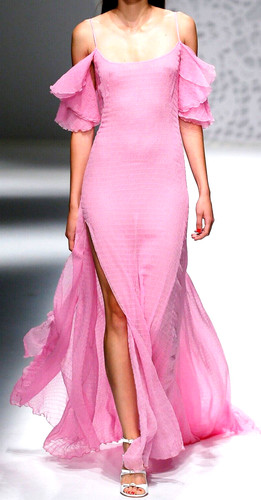 Maxi abito lungo blumarine - lungo,