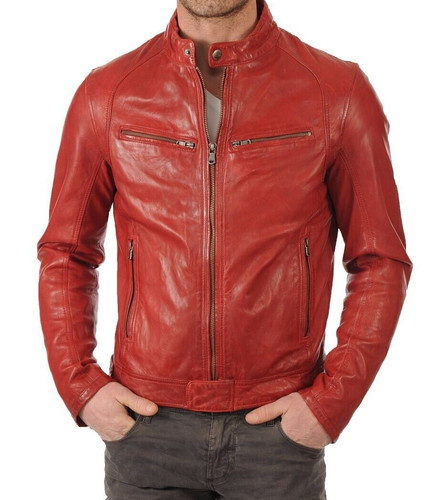 Giubbotto bomber uomo pelle - giubbotto,
