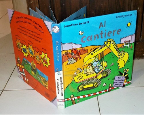 Libro pop al cantiere - up, 3d